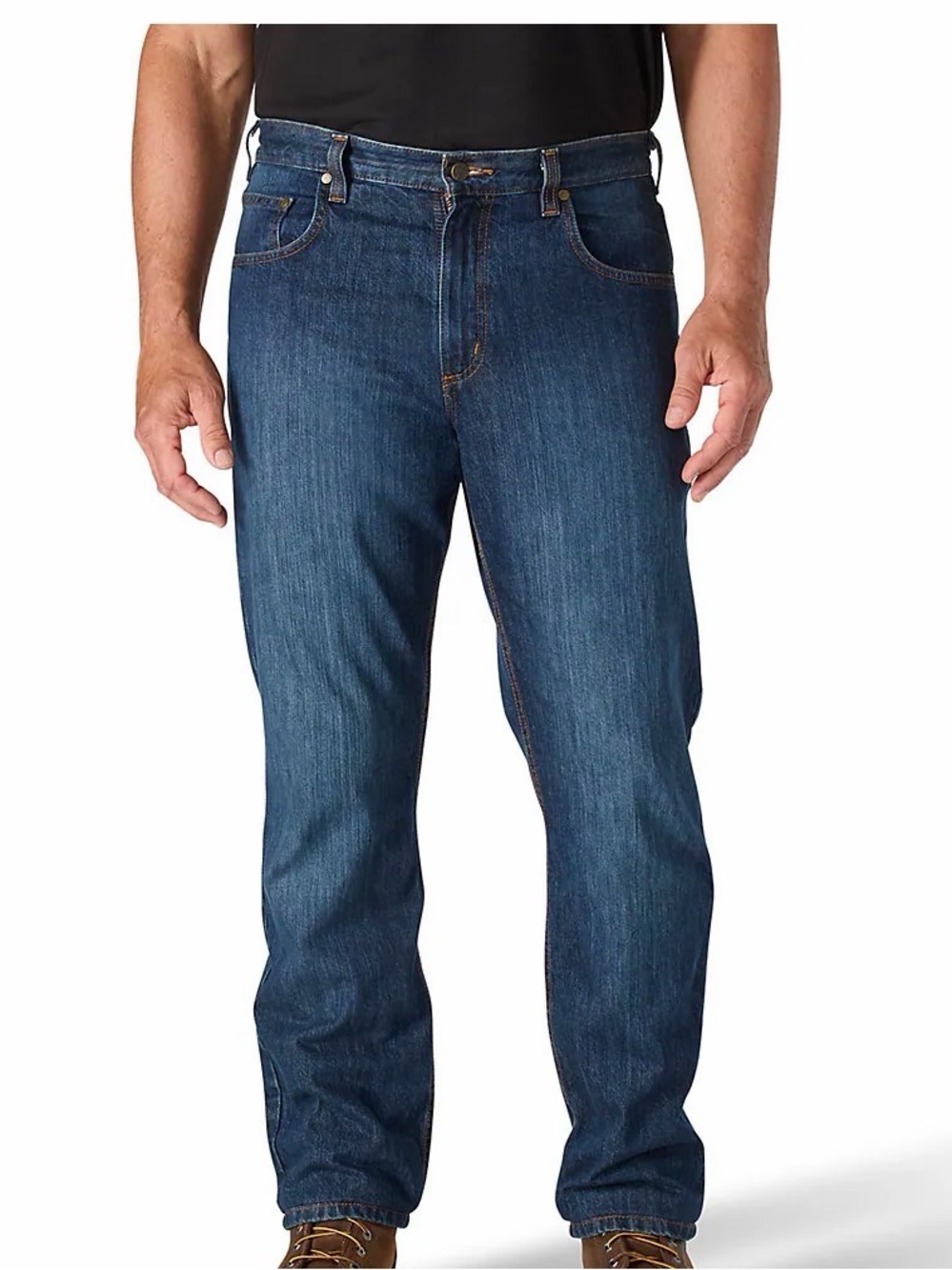Carhartt Men's Relaxed Straight Jeans - Deep Blue
